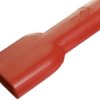 Insulating grommet for 6.3 mm, PVC, UL 94HB, red, 01050001007