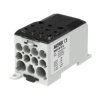 Blok dystrybucyjno-rozdzielczy 1-biegunowy we: 1xAl/Cu120 wy: 2x35/5x16/4x10 mm2 TH35 czarny OJL280A MAB1281S10 MOREK