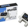 Rozgałęźnik sygnału antenowego SP12 (rozdzielacz) 2TV