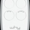 WHY WEIß Universal remote control, white