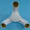 ADAPTOR ROZGAŁĘŹNIK E-27->3xGN.E-27