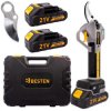 Sekator akumulatorowy BESTEN BE-2859 21 V do gałęzi do 50 mm z wyświetlaczem LED 1 szt.