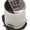 Aluminiowy kondensator elektrolityczny 470μF 16V dc SMD Panasonic 8 (Dia.) x 10.2mm