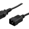 Przedłużacz kabla zasilającego IEC 320 C13/C20 1,8m 91010041