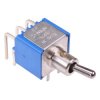 5246WA-16X975-01 APEM On-On Miniature PCB Toggle Switch DPDT 4A 30VDC