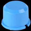 1D00 Round blue cap for button 3F...