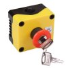 Key Emergency Stop E-Stop Switch Control Station Yellow/Black 1DE.01.03AB