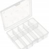 Organizer 10 przegródek - Plastikowe pudełeczko 59x47x15mm - zamykany pojemniczek