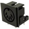 Cliff FC680805 Connector Socket Horizontal 5-Pin Black 1 pc