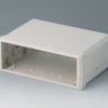 ABS enclosure, (L x W x H) 205 x 140 x 75 mm, gray white (RAL 9002), IP40, B3020127