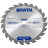 IRWIN® 1907699 Construction Circular Saw Blade 184 x 16mm x 24T ATB