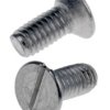 Śruby maszynowe M2.5 łeb z łbem stożkowym Stal nierdzewna długość 6.0mm skok 0.45mm