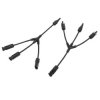 4-way Y-type MC4 Solar Connector Splitter - for Photovoltaic Panels