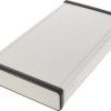 Aluminum enclosure, (L x W x H) 220 x 125 x 31 mm, natural, IP54, 1455P2201