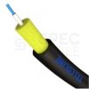 Kabel światłowodowy microADSS 1 włókno SM 9/125 G.657.A2 do instalacji napowietrznych Heavy Duty czarny TELCOLINE