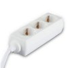 VT-1103-3 Przedłużacz mieszkaniowy 3 gniazda 3x1.5 G. X 3M biały 8755 V-TAC
