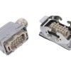 C146-10E0109221 Złącze HDC męski + żeński C146 10PIN 10+PE rozmiar E10