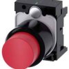 Siemens 3SU12000FB200AA0 Przycisk 3SU1200-0FB20-0AA0, 22.3 mm, 1 szt.