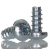 Wkręt samogwintujący długość 9mm Stalowe łeb Stożek, ocynkowana końcówka Pozi