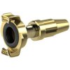 GEKA spray nozzle with coupling connector, brightbrass, DN 13, 107801, K 711