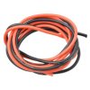 High Temperature Resistant Silicone Wire (16AWG 1.5mm2 1m Red & Black)