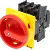 Main switch, rotary actuator, 3 pole, 25 A, (W x H x D) 65 x 65 x 119 mm, flush mounting, 041097