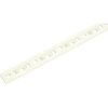 Cable strip, for screw fastening, PA, natural, (L x W x H) 139.8 x 12.7 x 3.2 mm, 151-24419