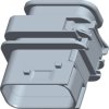 TE Connectivity Obudowa złącza pin żeńskiego na PCB HDSCS, MCP Ilość pinów 12 1-1564414-1 1 szt.