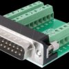 65318 Sub-D 25-pin plug > 27-pin terminal block