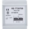 Transformator do szyny DIN RS PRO 100 VA, 24 V ac, 12 V 115 to 400 V ac
