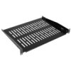 Półka Stała Do Szafy Rack 19 1U 350Mm Czarna Neku