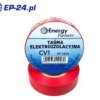 Cv1 (Ep-1920) Cze - Taśma Elektroizolacyjna Pcw (19Mm X 20M X 0.13Mm) Czerwona