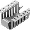 Clip-on heatsink, (L x W x H) 30 x 13 x 13 mm, 21.1 K/W, solderable surface, 10151016