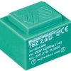TEZ 2,1VA transformator zalewany do druku 2x9V / 110mA