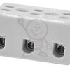 Złączka porcelanowa 3x 2.5mm2 Simet ZPA T-243