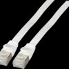 K5545WS.1,5 Cat.6a flat patch cable, U/FTP, 1.5m, white