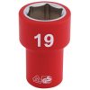 Draper Expert 31740 3/8" Sq. Dr. Fully Insulated VDE Socket (19mm)