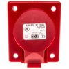Gniazdo Tablicowe 16A 3P 400V /80X97/ Czerwone Ip44 413-9