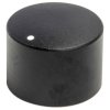 Pokrętło potencjometru oś: 6mm średnica: 24.8mm Wielowypustowe Aluminium Czarny RS PRO