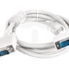 Kabel połączeniowy beżowy SVGA Typ DSUB15/DSUB15, M/M 1,8m AK-310103-018-E