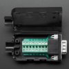 DE-15 (DB-15) Male Plug to Terminal Block Breakout