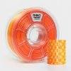 R3D PLA Magic SILK 1.75mm 1kg DUAL Color Yellow Orange , multi, wielokolorowy, jedwabisty