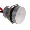 Przycisk piezo impuls; 16mm; wypukły; IP68
