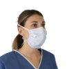 Maska twarzy, zastosowanie: Medycyna, szt. w opakowaniu: 300każdy, rozmiar: 330 x 300 x 230 mm, Biały, Polipropylenowe