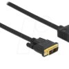 86752 Cable DVI 12+5 male to VGA female 1 m