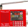 DP-666 Odbiornik radiowy DSP TEF6686 ESP32 czerwony DEEPELEC