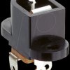 10454 Panel-mounted coupler, fix. flange, break contact pin Ø 1.9 mm