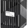 Heater, 230 V, 100 W, plastic/aluminum, (W x H x D) 41 x 125 x 41 mm, black, for control cabinet, 7H.51.0.230.0100