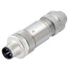Binder 99-1429-814-04 Male 4-6mm 4 Pin Shielded with Screw Clamp Terminal