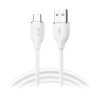Kabel USB-A do USB-C 6A 1,5m biały Miccel